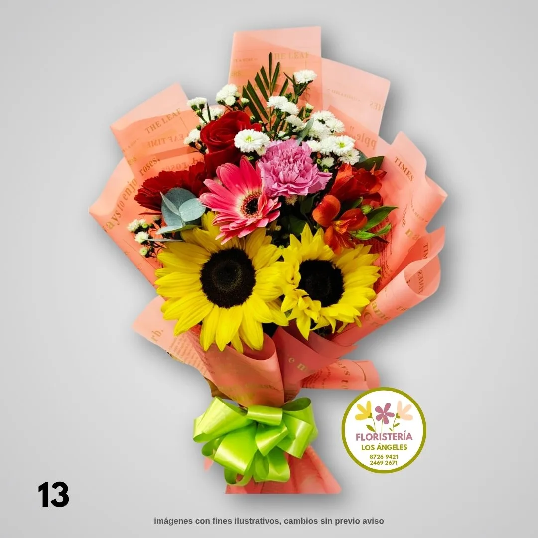 Arreglo floral en caja
