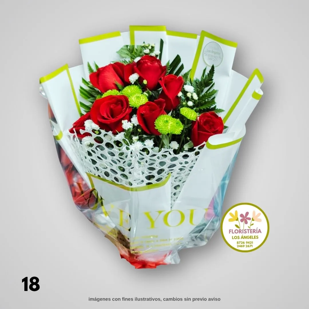 Cod 18  Siete Rosas Clásicas
