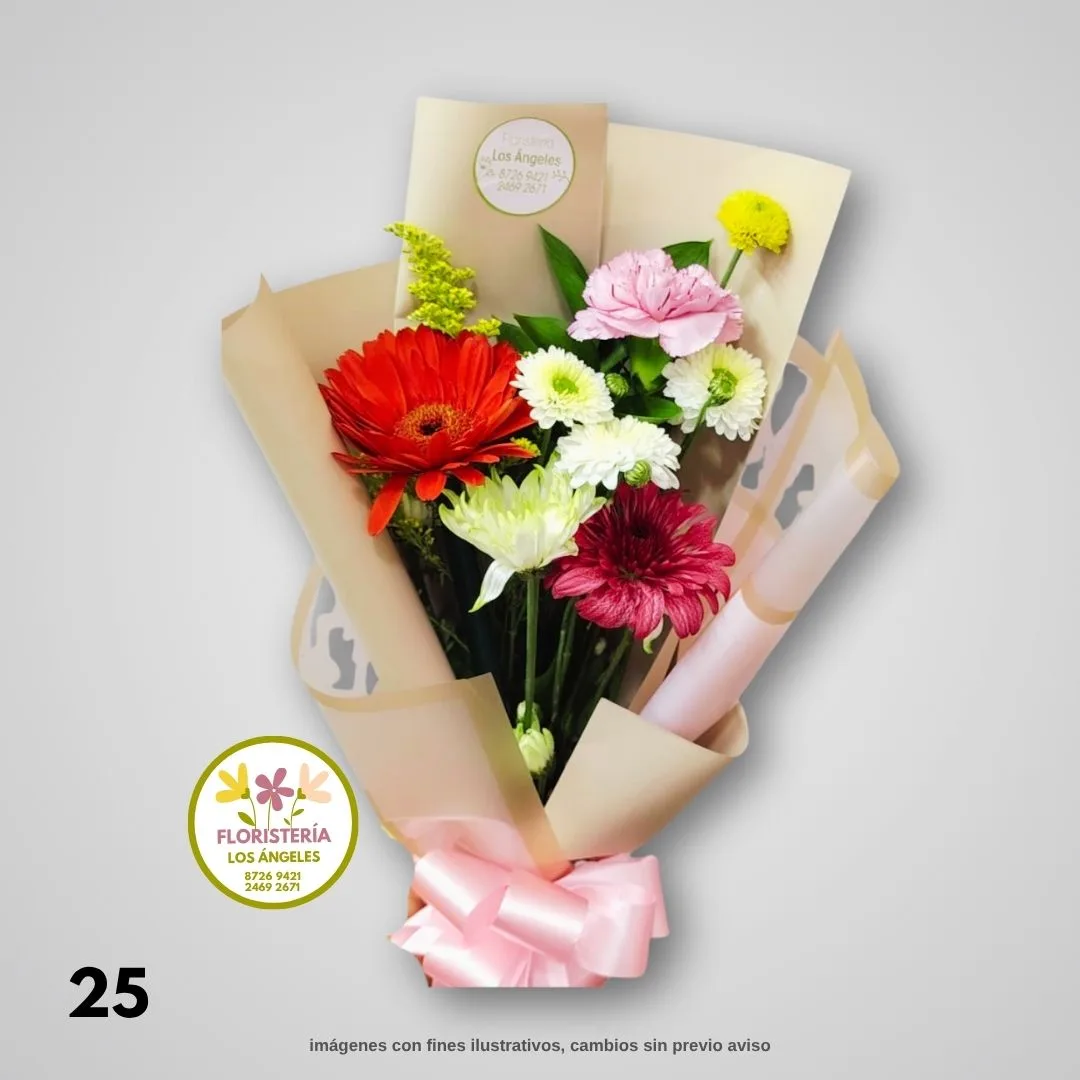 Cod 25  Gerberas en Flor