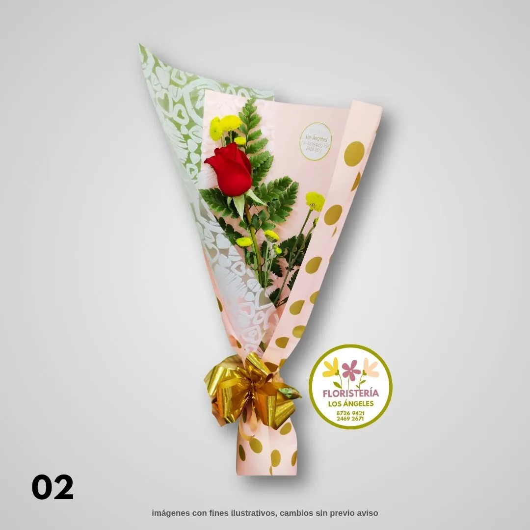 Cod 02  Rosa Solitaria